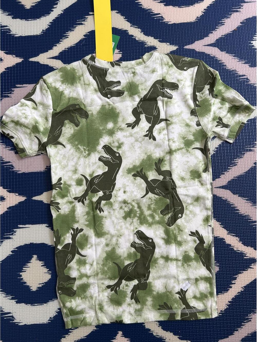 SZ 14yrs 🌱ORGANIC🌱 Gap Kids  | Green  Dino PJ Set - +Loving Kindness Everyday - Picture 9 of 9